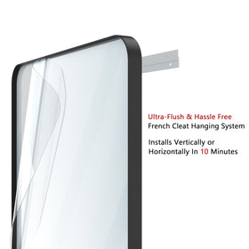 VocalStar shatterproof glass offers crisp reflections and safety