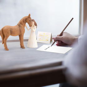 Vofstand Eco-friendly resin figurine combines durability with non-toxic materials