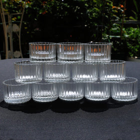 VOHO outdoor tealight holder creates warm glow for patios and balconies.