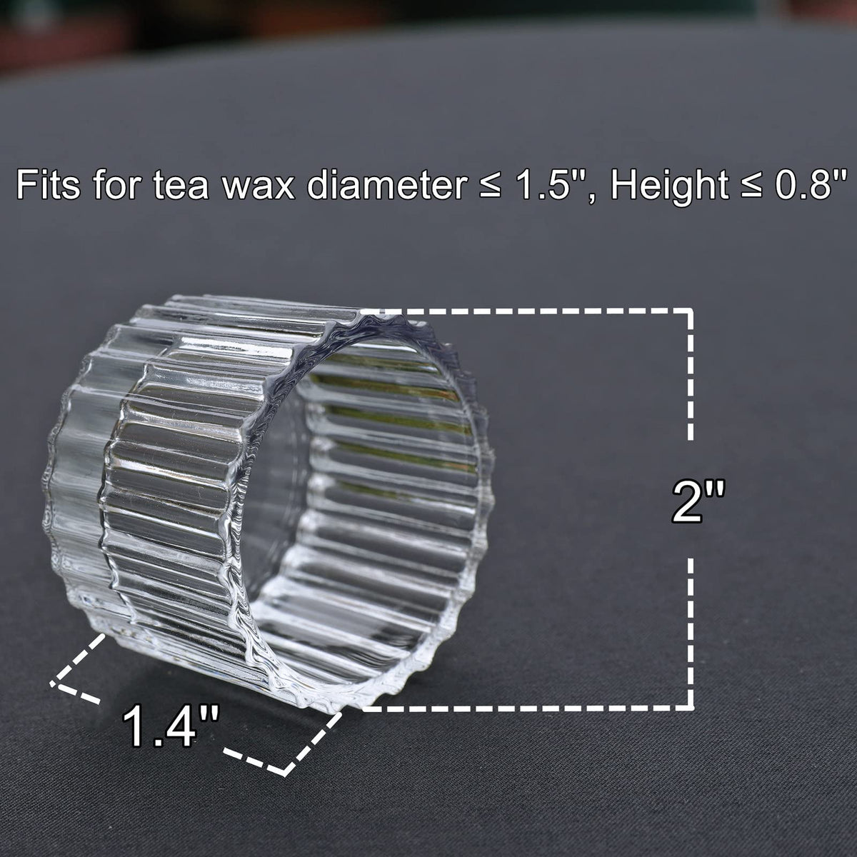 VOHO safe packaging protects tealight holders during shipping and handling.