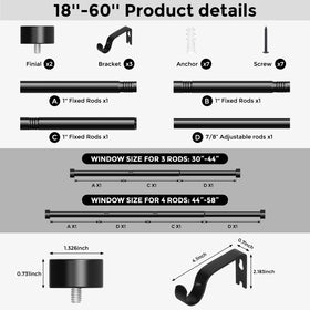 VOIIY curtain rod comes with a three-year warranty for ongoing support