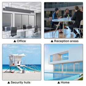 Volcanics safety film reduces shattered glass risk during impacts.