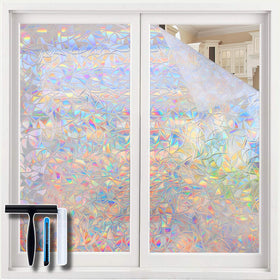 Volcanics window film installation tools aid a quick, clean setup without adhesives.