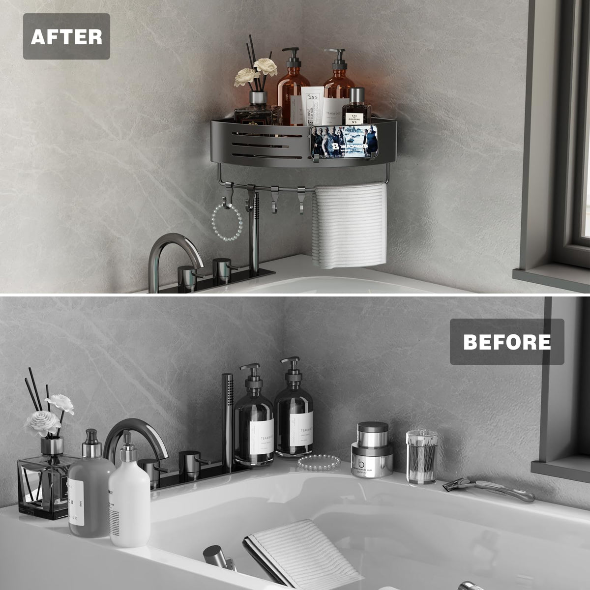 Voldra fast, damage-free install on smooth walls for renters.