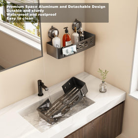Voldra quick-install suction cup for tool-free setup.