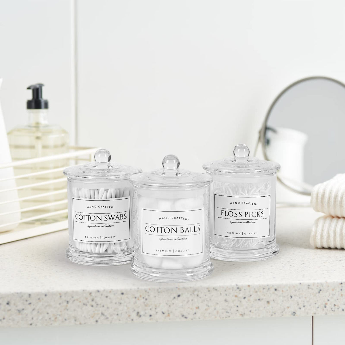 Volisnova waterproof labels keep items clearly labeled and moisture resistant.