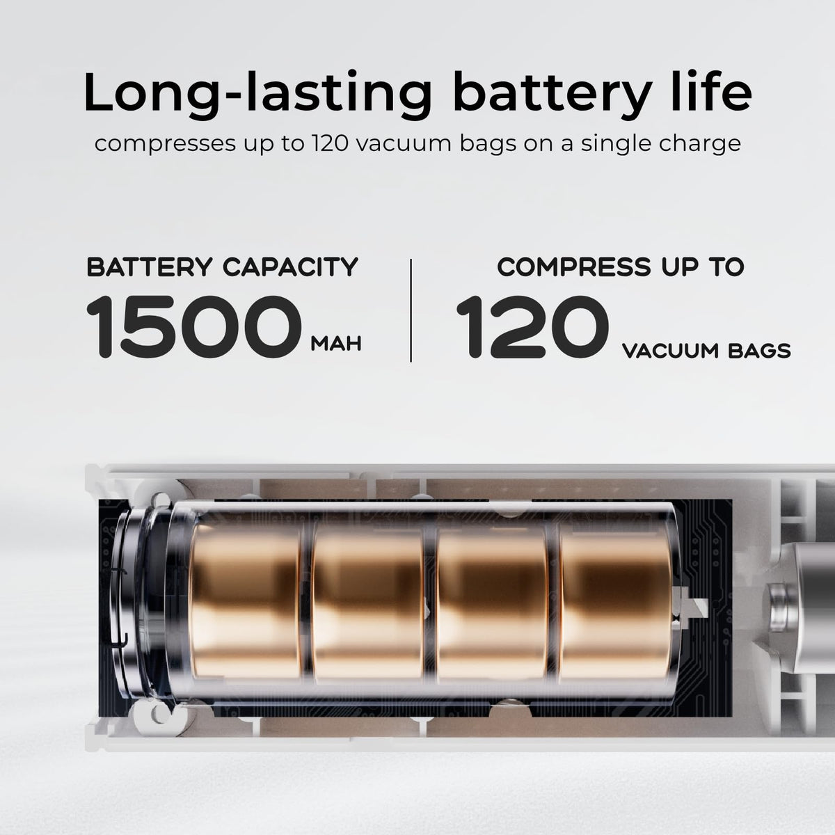 VOLLYC high-pressure suction 4-5 kPa for dramatic space savings