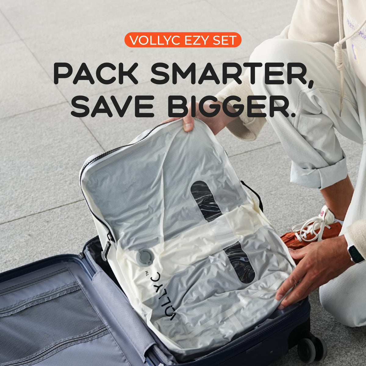 VOLLYC bag pump highlights high-performance motor for quick compression