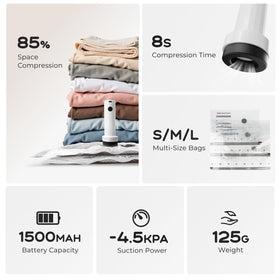VOLLYC durable bags in S/M/L sizes for clothing and gear