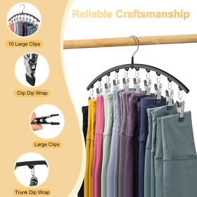 Volnamal black closet organizers blend with any decor
