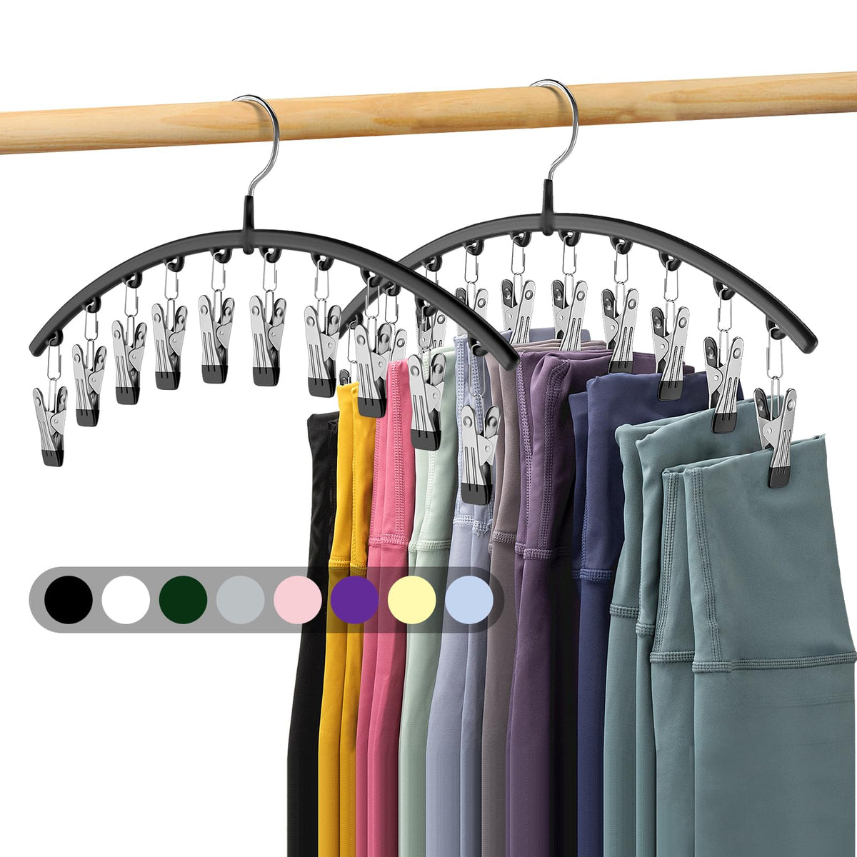 Volnamal gift-ready leggings hangers make a thoughtful present for organizing.