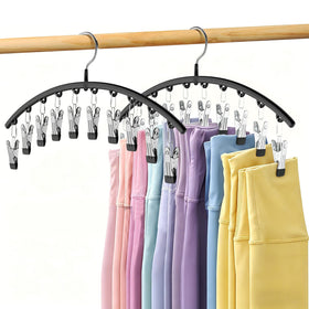 Volnamal leggings hangers 2-pack keep your closet organized and accessible.