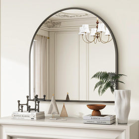 VooBang arch metal frame black mirror elevates modern vanities.