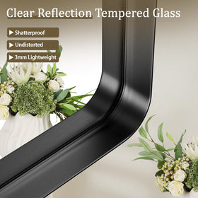 VooBang horizontal hanging mirror demonstrates versatile layout for spaces