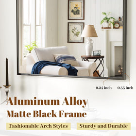 VooBang mirror ideal for bedrooms or living rooms, reflecting light and space.