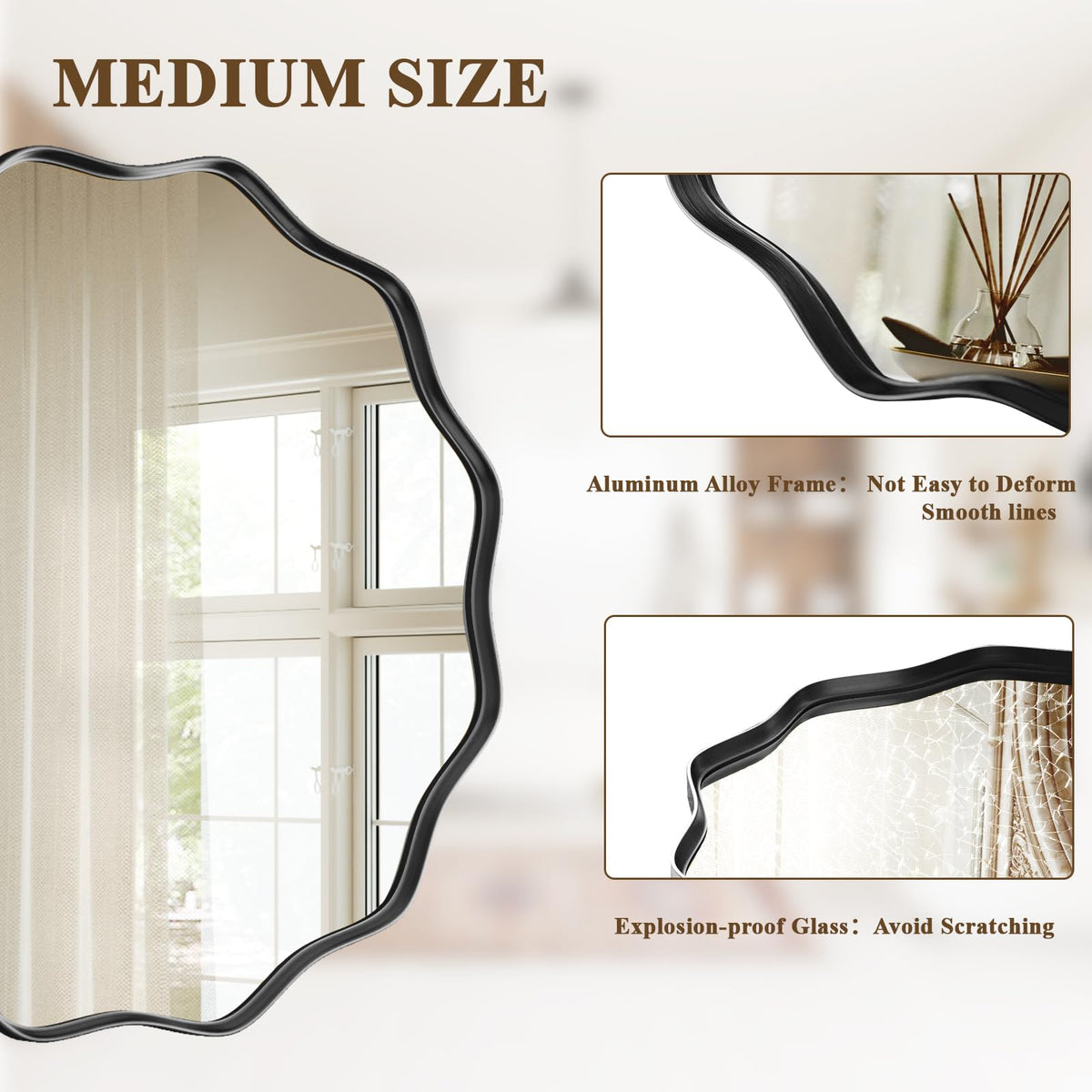 VooBang wall-hanging option; easy mounting or leaning for flexible layouts.