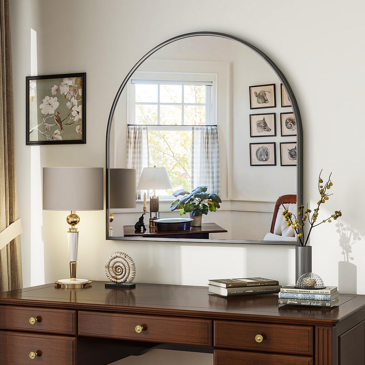 VooBang versatile hanging or leaning display fits entryways or walls.