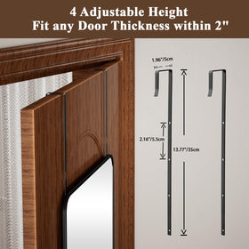 VooBang space-saving dorm-friendly design behind a door.