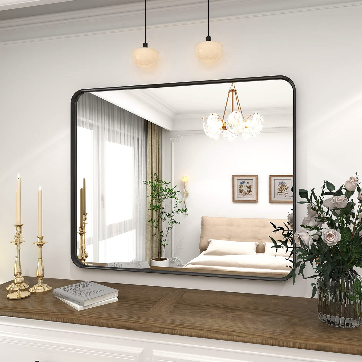 VooBang tempered glass reflection shows crisp clarity