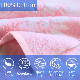 VOOVA & MOVAS kid poncho offers comfortable wrap after baths and pool.