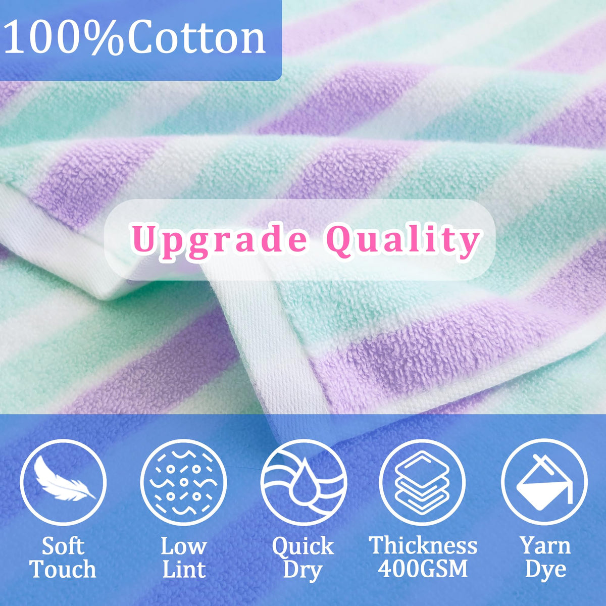 VOOVA & MOVAS hooded-towel poncho keeps kids warm and dries quickly after pool time.