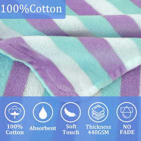 VOOVA & MOVAS soft 100% cotton towel close-up showing plush texture