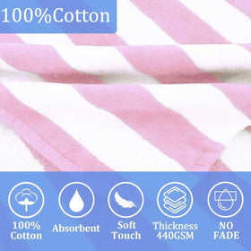 VOOVA & MOVAS towel features adjustable two-button design for easy changing.