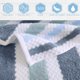 VOOVA & MOVAS 16x27 waffle towel absorbent bathroom ideal for quick drying