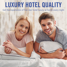 Vorouhals Hotel Collection uses Oeko-Tex certified materials for safe sleep.