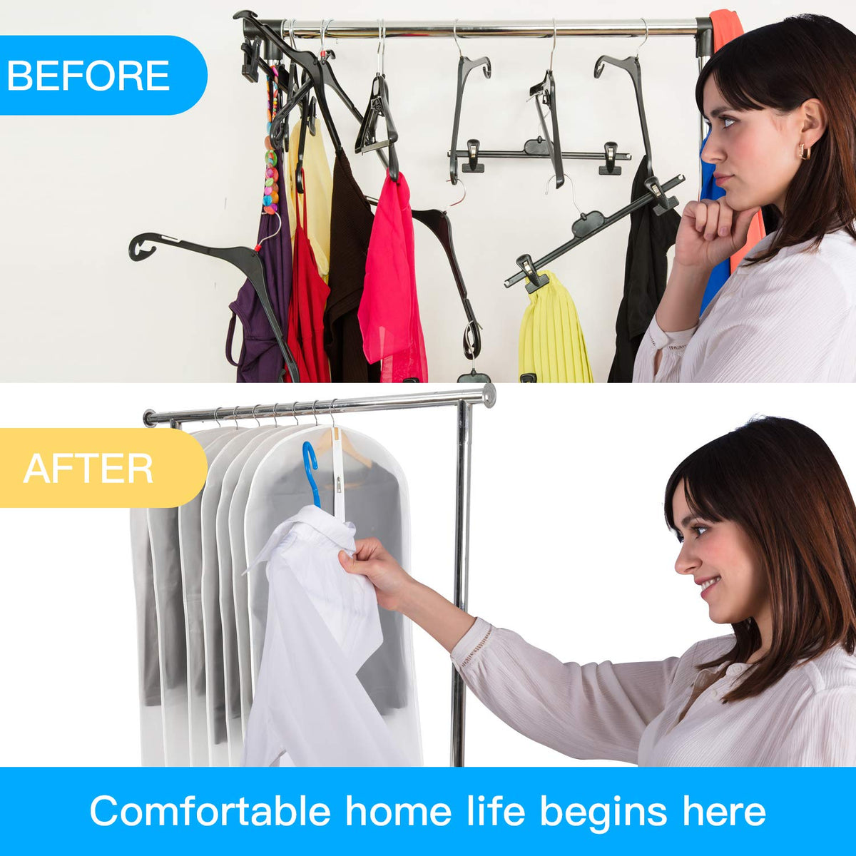 VOSIGREEN reinforced seams and zippers ensure durable storage