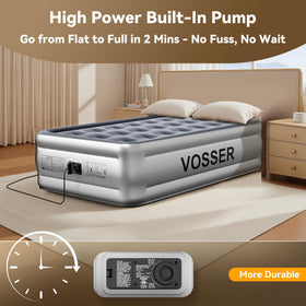 VOSSER 21 internal coils deliver balanced support across the surface.
