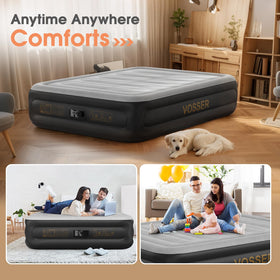VOSSER air mattress queen ideal for home use and guests