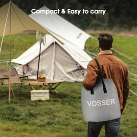 Vosser quality-checked tag signals reliable construction and consistent comfort.