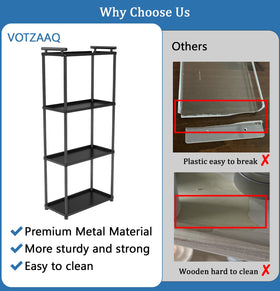 VOTZAAQ organizer with rubber pads for stable placement