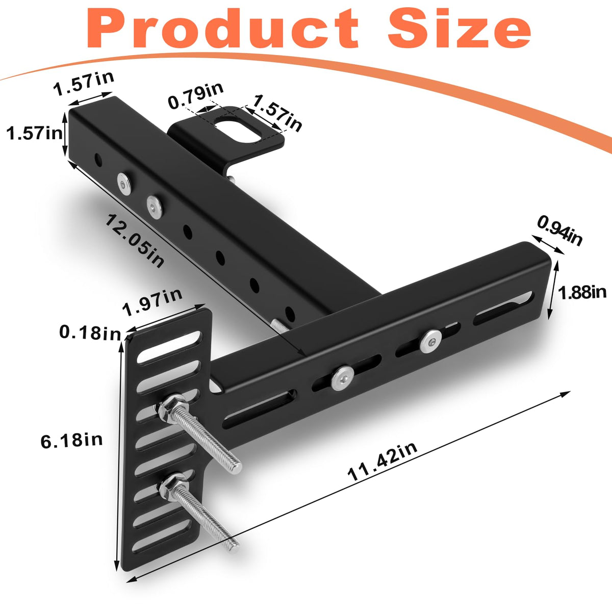 Vovoyager sturdy steel headboard bracket with durable construction