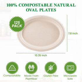 Vplus microwave-safe and freezer-safe plates suitable for leftovers and reheating