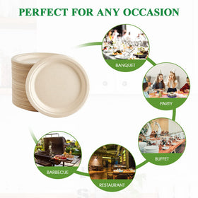 Vplus perfect-for-events plates suitable for parties and celebrations