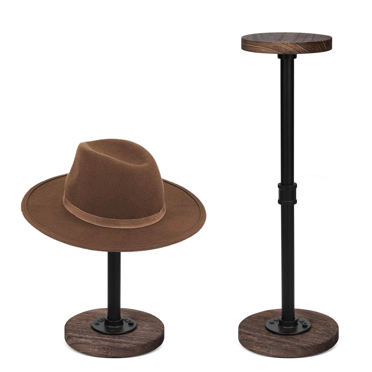 Vrietina tabletop hat stand 2pcs for stylish home display.