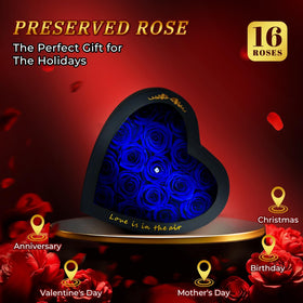 Vryblos Forever Blue Roses Grade A quality for premium gifting