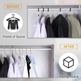 360 degree swivel hooks allow easy access from any side