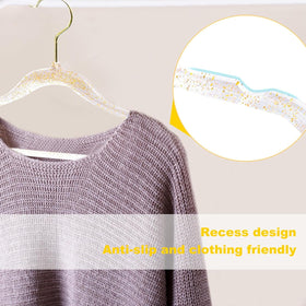 Durable plastic construction designed for daily closet use