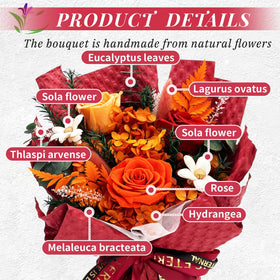 VTJMB dried flower arrangement with hydrangeas and ferns adds timeless charm.