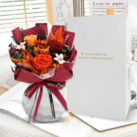 VTJMB anniversary bouquet with colorful preserved blooms for lasting beauty.