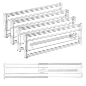 Vtopmart extendable drawer dividers keep large drawers neatly organized.