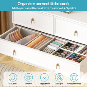 Vtopmart small-bin for socks and tiny items, quick access.