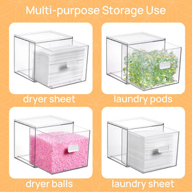 Vtopmart BPA-free plastic construction with clear visibility