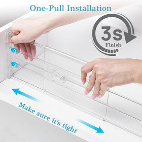 Vtopmart durable shatter-resistant plastic for long-lasting use.