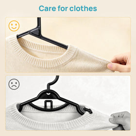 Vtopmart delicate fabrics stay in place thanks to non-slip micro-texture on shoulders.