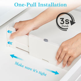 Vtopmart durable ABS construction for long lasting organization