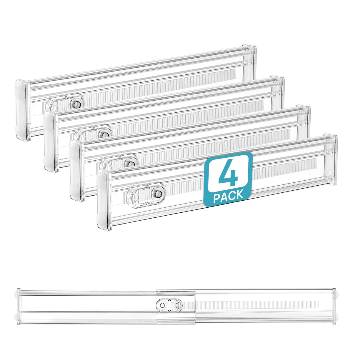 Vtopmart drawer divider upgrade edges showing sturdier construction for organized drawers